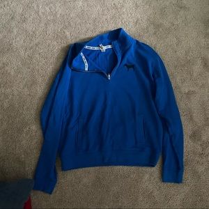 VS Pink quarter zip jacket